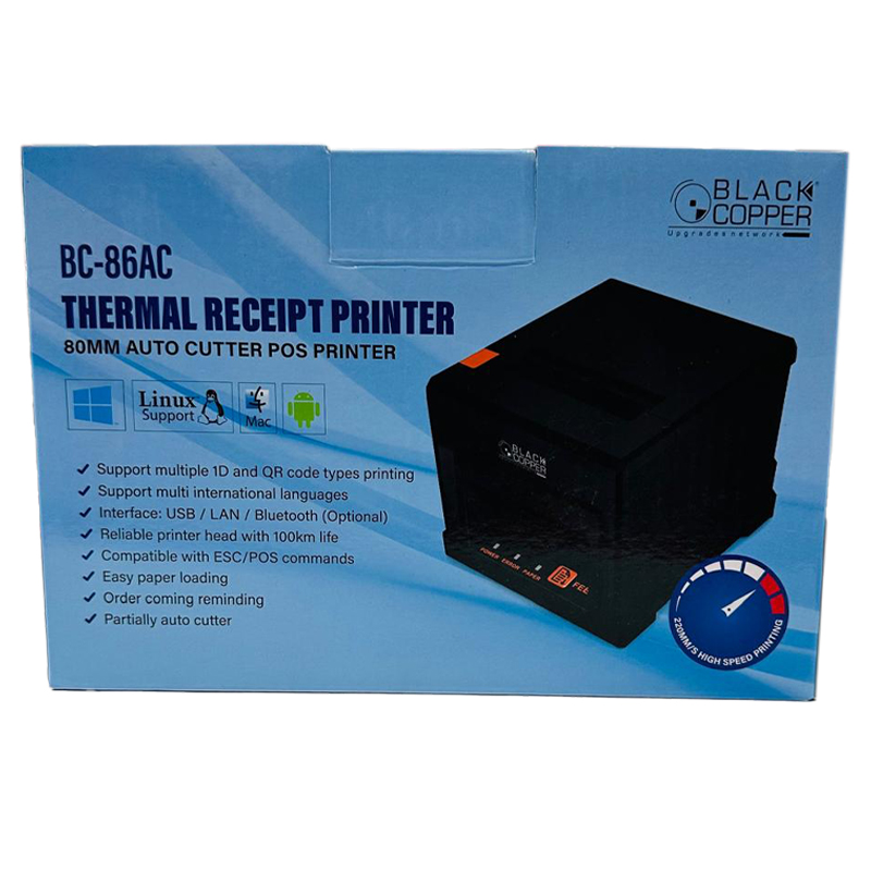 Black Copper Bc 86Ac Thermal Printer - Image 3