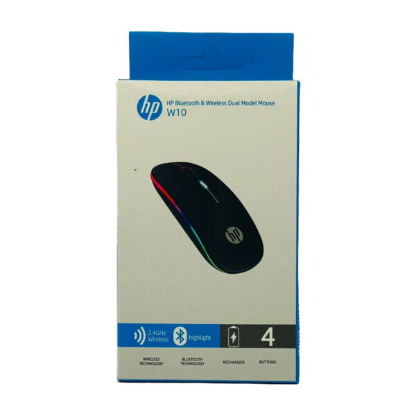W10 HP WIRELESS RECHERGABLE MOUSE