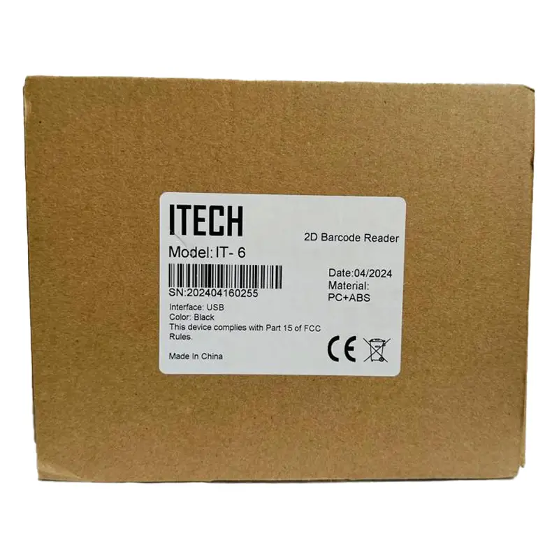 itech it6 2d Desktop Barcode Scanner - Image 3