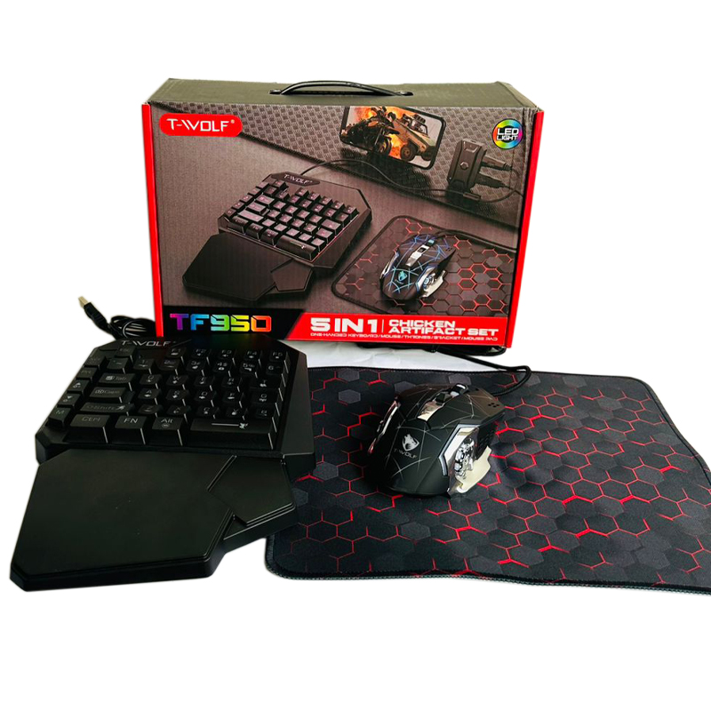 Twolf Tf950 5 In 1 Combo Gaming Keyboard And Mouse Wire - Image 2