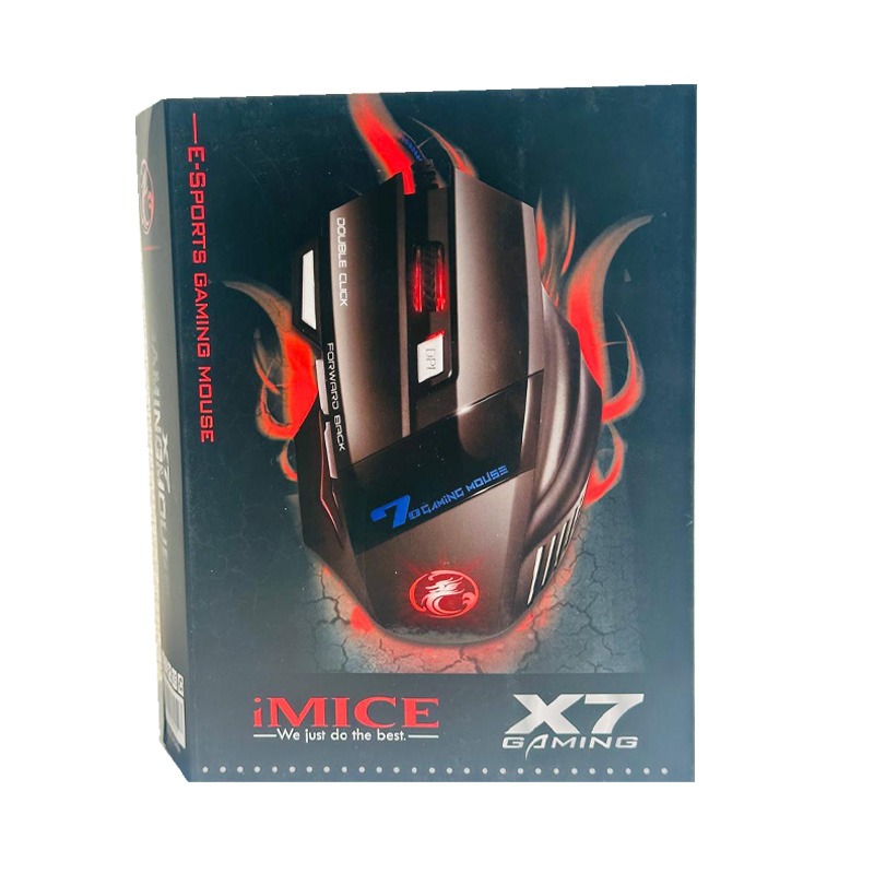 IMICE X7 WIRE GAMING MOUSE RGB